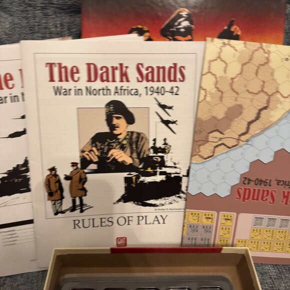 The Dark Sands: War in North Africa, 1940-42 (opened, punched, sorted) - Picture 11 of 12